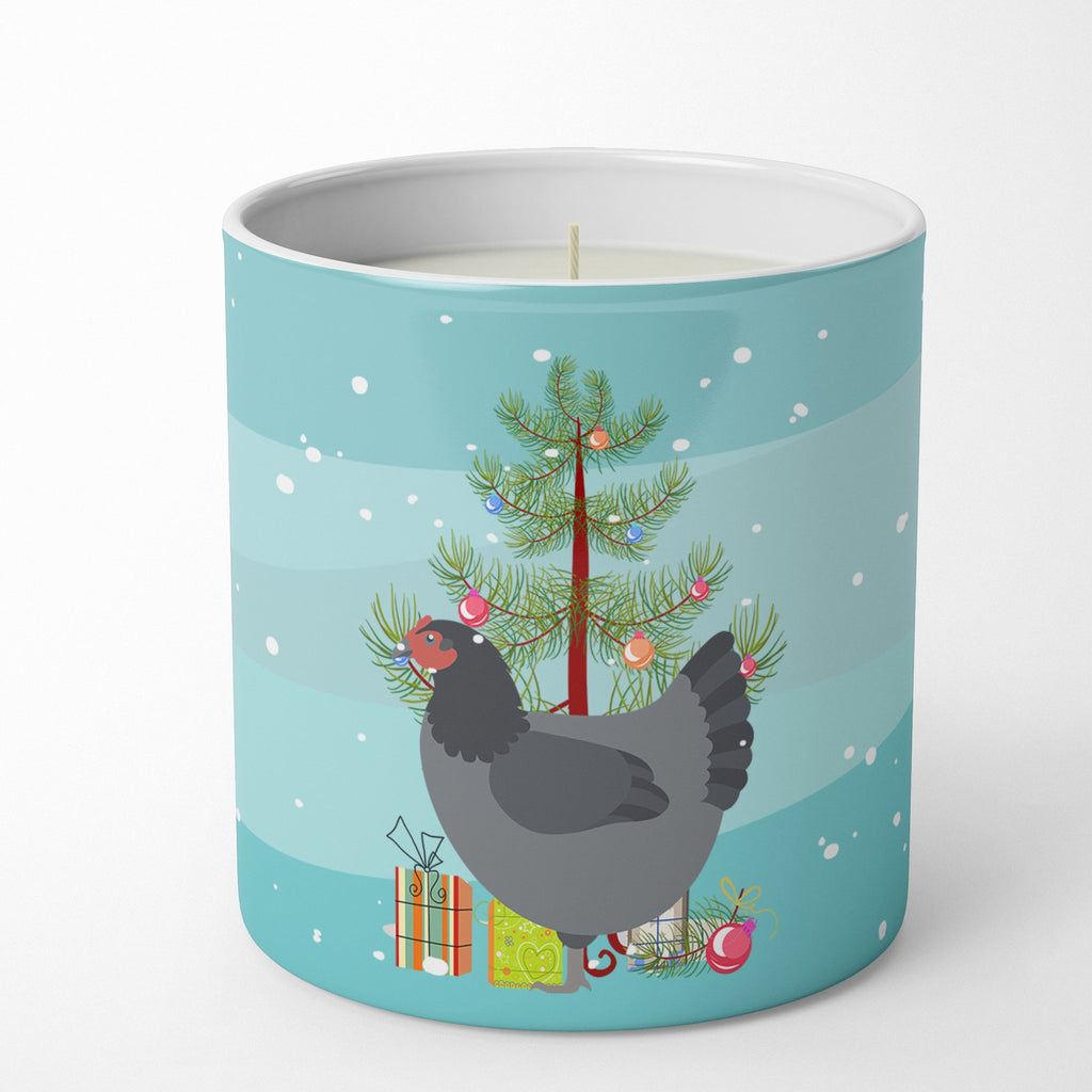 Jersey Giant Chicken Christmas Decorative Soy Candle Nature Soy Wax Essential Oil Home Decor Ideal for Bedroom Kitchen Bath Office Gift, 10 oz