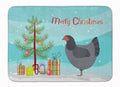 Jersey Giant Chicken Christmas Memory Foam Kitchen Mat Machine Washable Anti-Fatigue Cushion Comfort Bath or Kitchen Rug