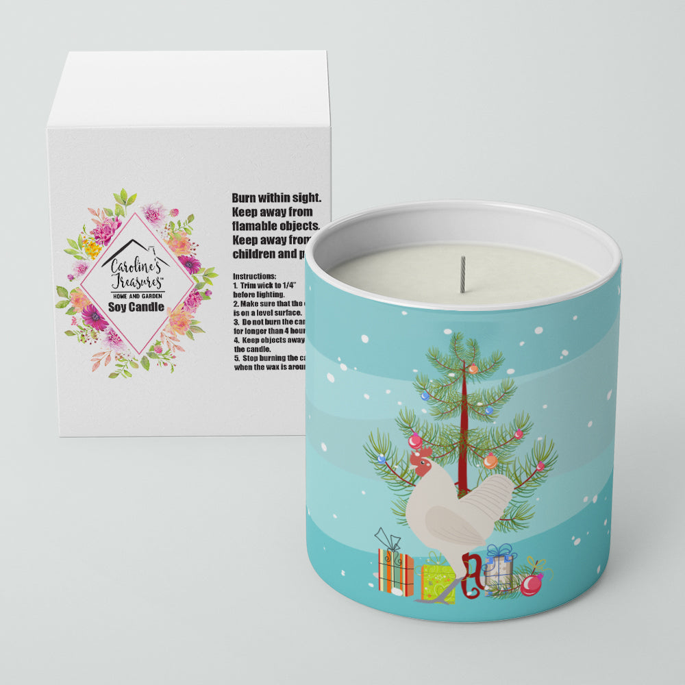 German Langshan Chicken Christmas Decorative Soy Candle Nature Soy Wax Essential Oil Home Decor Ideal for Bedroom Kitchen Bath Office Gift, 10 oz