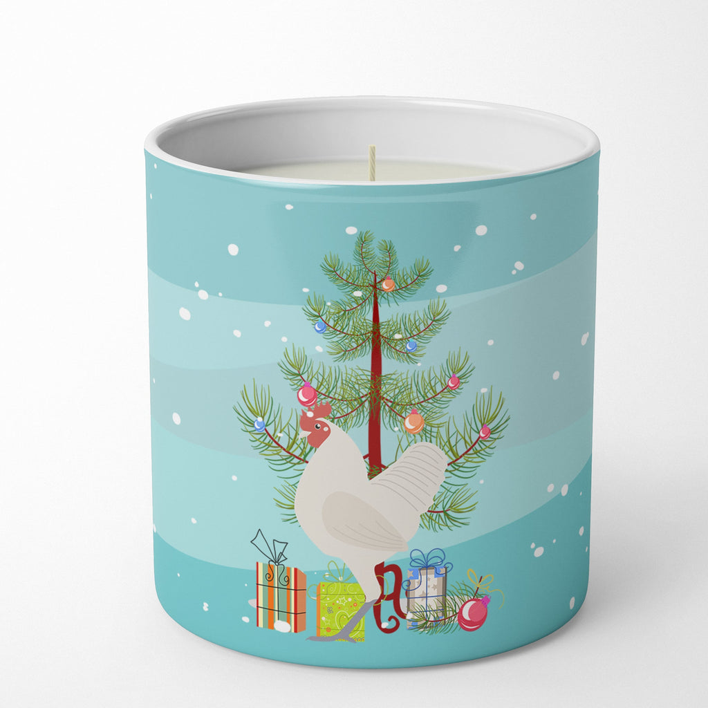 German Langshan Chicken Christmas Decorative Soy Candle Nature Soy Wax Essential Oil Home Decor Ideal for Bedroom Kitchen Bath Office Gift, 10 oz