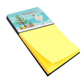 German Langshan Chicken Christmas Watercolor Sticky Note Holder Refillable Dispenser Desk Accessory 3x3 Pad Gift