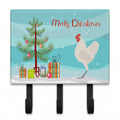 German Langshan Chicken Christmas Leash or Key Holder Wall Hooks, Coat Rack Wall Mount, for Hanging Keys, Towels, Aprons, Leashes
