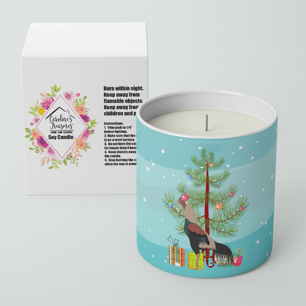 Kulang Chicken Christmas Decorative Soy Candle Nature Soy Wax Essential Oil Home Decor Ideal for Bedroom Kitchen Bath Office Gift, 10 oz