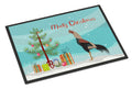 Kulang Chicken Christmas Doormat Indoor Outdoor 24H X 36W Front Door Mat Rugs for Entryway, Non Slip Washable Low Pile,