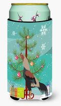 Kulang Chicken Christmas Tall Boy Hugger Can Cooler Sleeve Machine Washable Drink Collapsible Insulator Beverage Insulated Holder