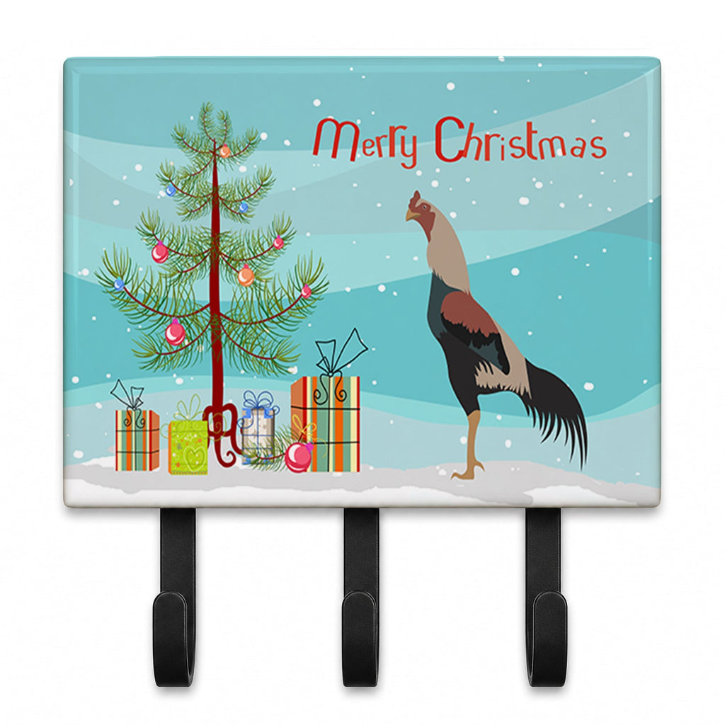 Kulang Chicken Christmas Leash or Key Holder Wall Hooks, Coat Rack Wall Mount, for Hanging Keys, Towels, Aprons, Leashes