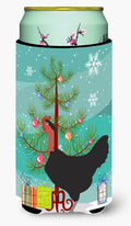 Naked Neck Chicken Christmas Tall Boy Hugger Can Cooler Sleeve Machine Washable Drink Collapsible Insulator Beverage Insulated Holder
