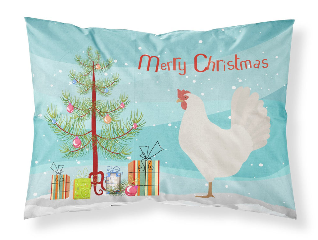 Leghorn Chicken Christmas Standard Pillowcase Lightweight Super Soft Easy Care Decorative Artwork Pillowcase, Standard