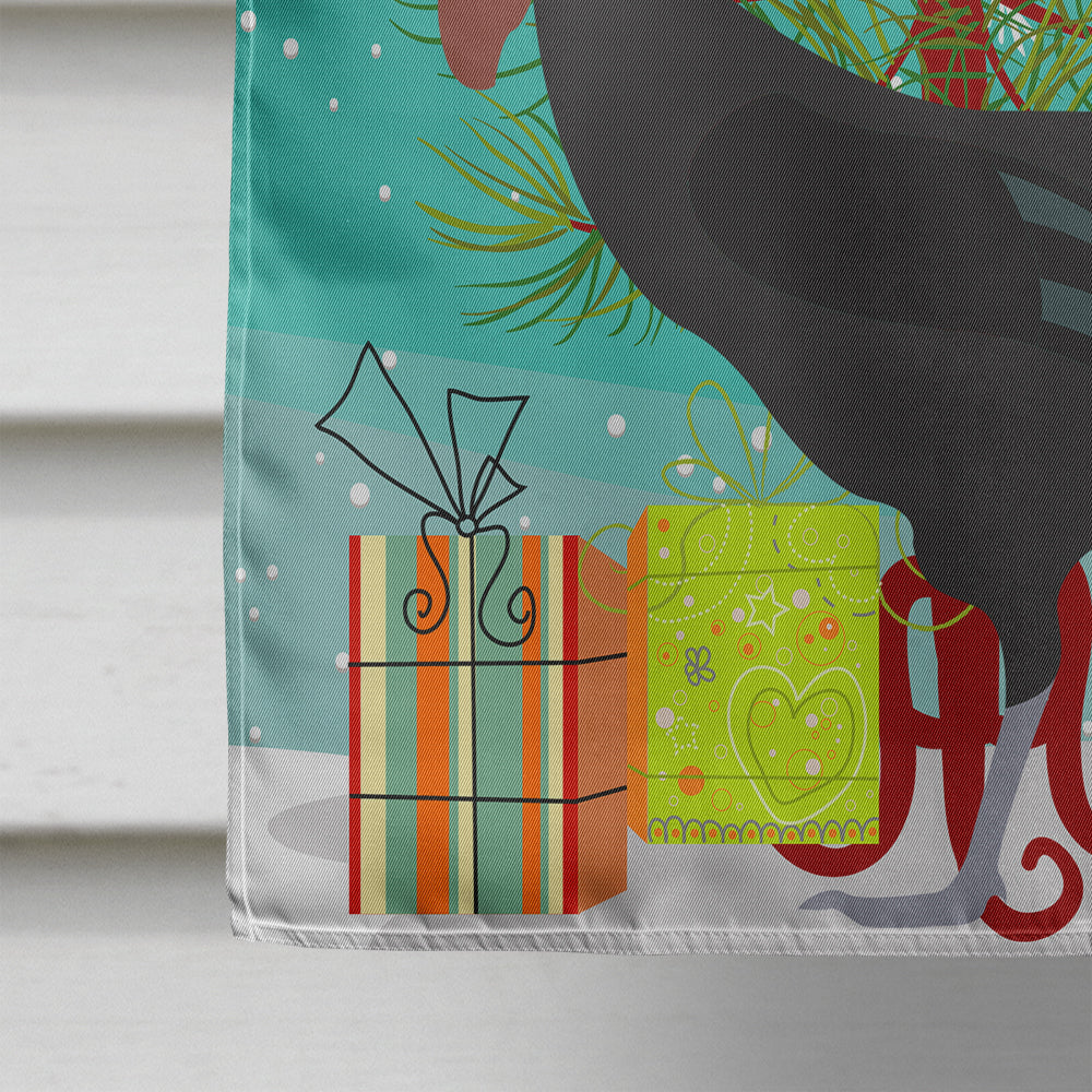 Minorca Ctalalan Chicken Christmas House Flag 28x40 Porch Sleeve Pole Decorative Outside Yard Banner Artwork Wall Hanging, Polyester