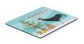 Minorca Ctalalan Chicken Christmas Mouse Pad, Heat Resistant Trivet Hot Pad , Non Slip Rubber Desk Mat, Kitchen Counter Protector, Home Office Decor Gift