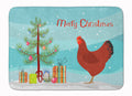 New Hampshire Red Chicken Christmas Memory Foam Kitchen Mat Machine Washable Anti-Fatigue Cushion Comfort Bath or Kitchen Rug