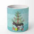 American Mammoth Jack Donkey Christmas Decorative Soy Candle Nature Soy Wax Essential Oil Home Decor Ideal for Bedroom Kitchen Bath Office Gift, 10 oz