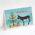 American Mammoth Jack Donkey Christmas Greeting Cards Pack of 8 Blank Cards with Envelopes Whimsical A7 Size 5x7