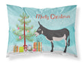 American Mammoth Jack Donkey Christmas Standard Pillowcase Lightweight Super Soft Easy Care Decorative Artwork Pillowcase, Standard