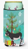American Mammoth Jack Donkey Christmas Tall Boy Hugger Can Cooler Sleeve Machine Washable Drink Collapsible Insulator Beverage Insulated Holder