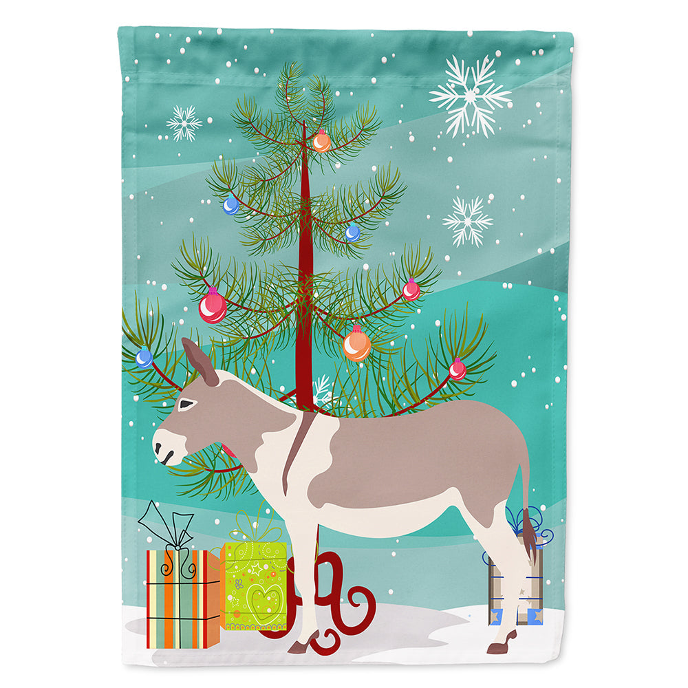 Australian Teamster Donkey Christmas House Flag 28x40 Porch Sleeve Pole Decorative Outside Yard Banner Artwork Wall Hanging, Polyester