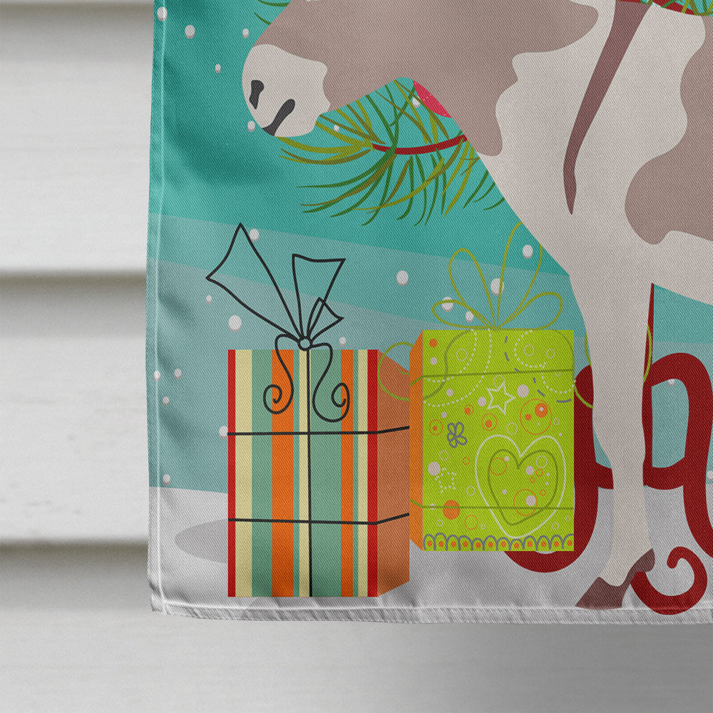 Australian Teamster Donkey Christmas House Flag 28x40 Porch Sleeve Pole Decorative Outside Yard Banner Artwork Wall Hanging, Polyester