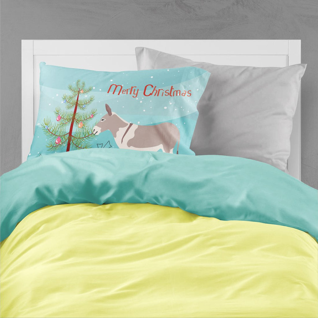 Australian Teamster Donkey Christmas Standard Pillowcase Lightweight Super Soft Easy Care Decorative Artwork Pillowcase, Standard