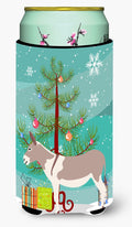 Australian Teamster Donkey Christmas Tall Boy Hugger Can Cooler Sleeve Machine Washable Drink Collapsible Insulator Beverage Insulated Holder