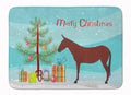 Hinny Horse Donkey Christmas Memory Foam Kitchen Mat Machine Washable Anti-Fatigue Cushion Comfort Bath or Kitchen Rug