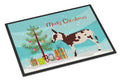 American Spotted Donkey Christmas Doormat Indoor Outdoor 24H X 36W Front Door Mat Rugs for Entryway, Non Slip Washable Low Pile,