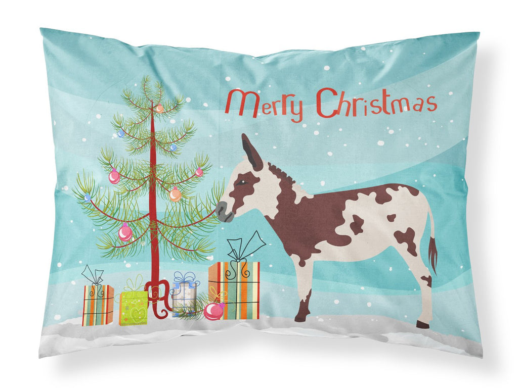 American Spotted Donkey Christmas Standard Pillowcase Lightweight Super Soft Easy Care Decorative Artwork Pillowcase, Standard