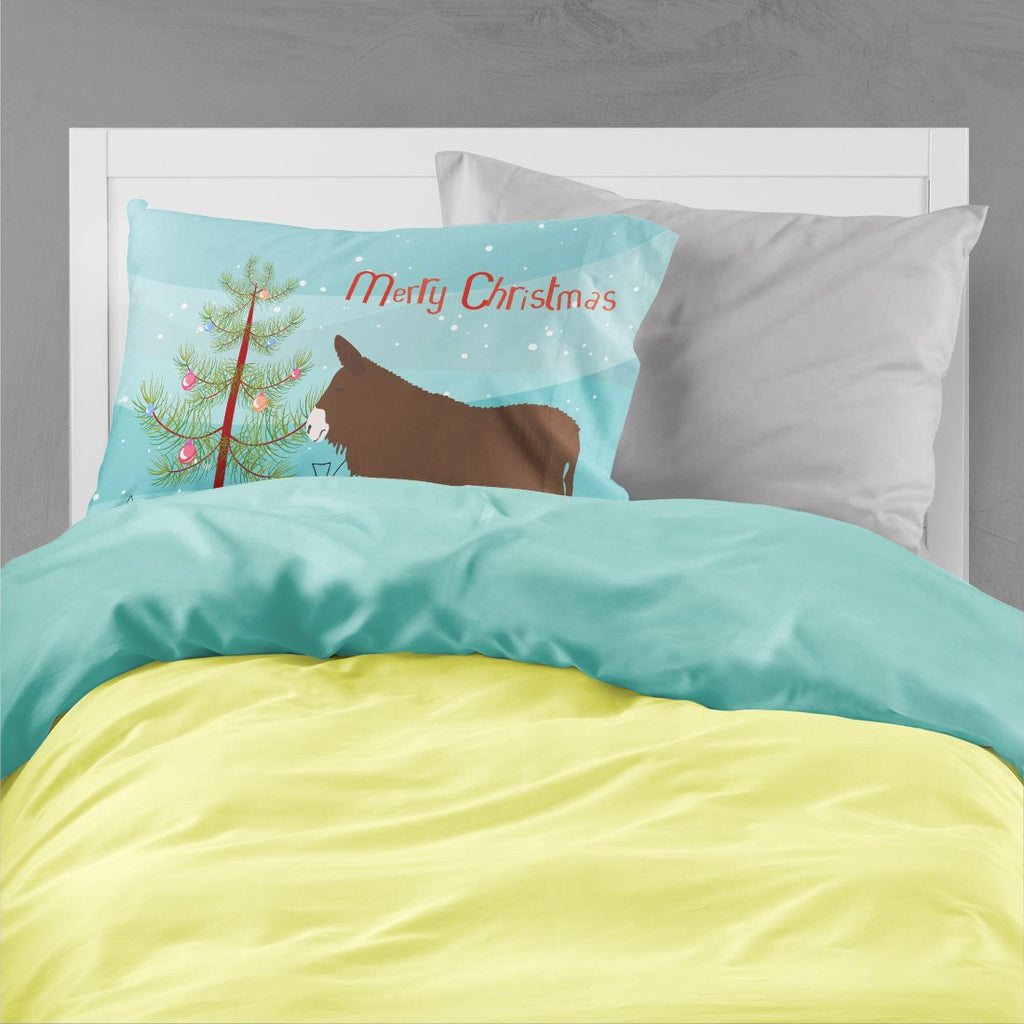 Poitou Poiteuin Donkey Christmas Standard Pillowcase Lightweight Super Soft Easy Care Decorative Artwork Pillowcase, Standard