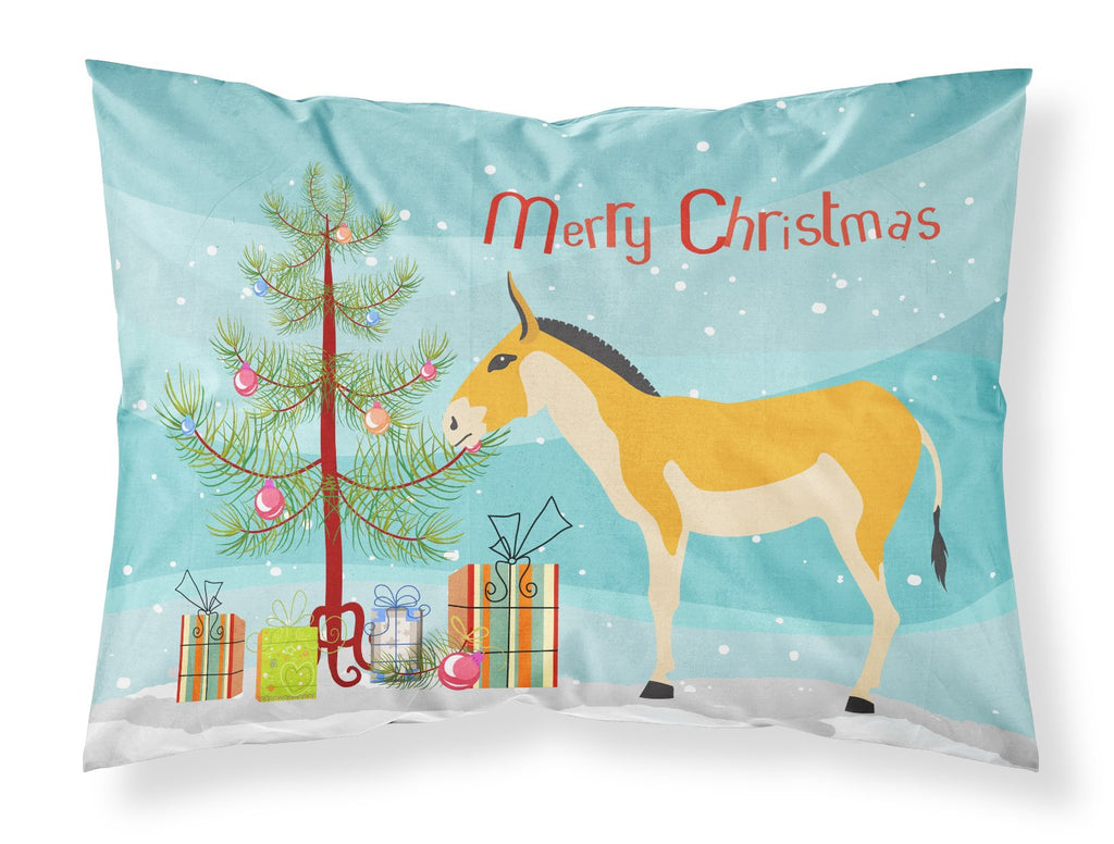 Turkmenian Kulan Donkey Christmas Standard Pillowcase Lightweight Super Soft Easy Care Decorative Artwork Pillowcase, Standard