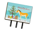 Turkmenian Kulan Donkey Christmas Leash or Key Holder Wall Hooks, Coat Rack Wall Mount, for Hanging Keys, Towels, Aprons, Leashes