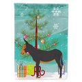 Catalan Donkey Christmas House Flag 28x40 Porch Sleeve Pole Decorative Outside Yard Banner Artwork Wall Hanging, Polyester