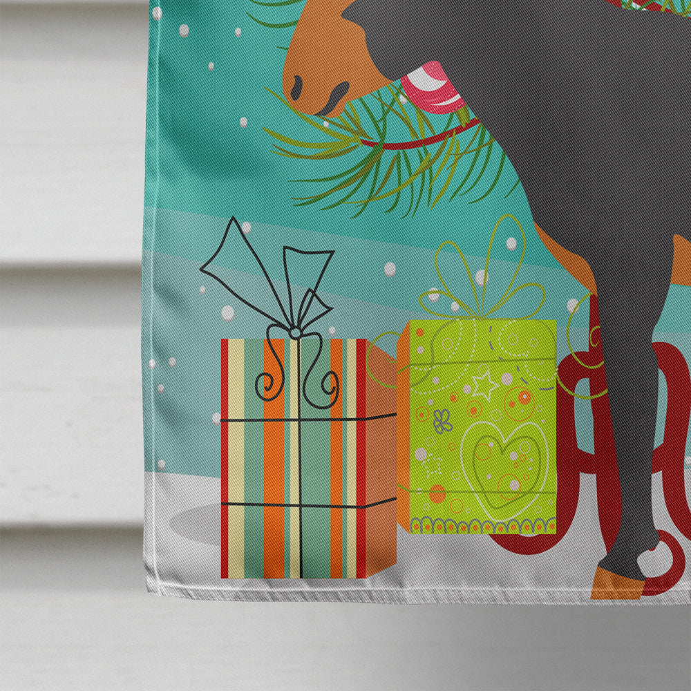 Catalan Donkey Christmas House Flag 28x40 Porch Sleeve Pole Decorative Outside Yard Banner Artwork Wall Hanging, Polyester