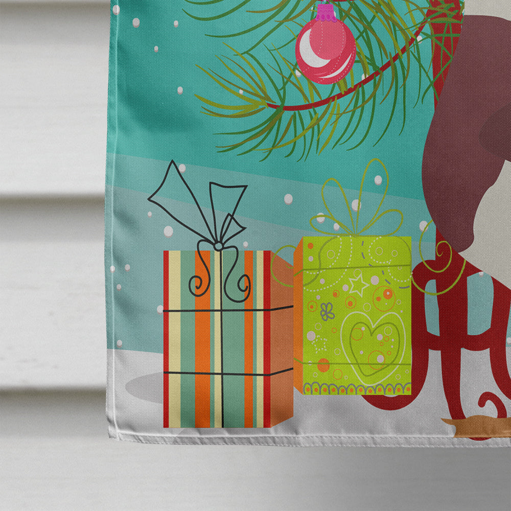 Rouen Duck Christmas House Flag 28x40 Porch Sleeve Pole Decorative Outside Yard Banner Artwork Wall Hanging, Polyester