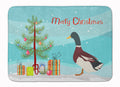 Rouen Duck Christmas Memory Foam Kitchen Mat Machine Washable Anti-Fatigue Cushion Comfort Bath or Kitchen Rug