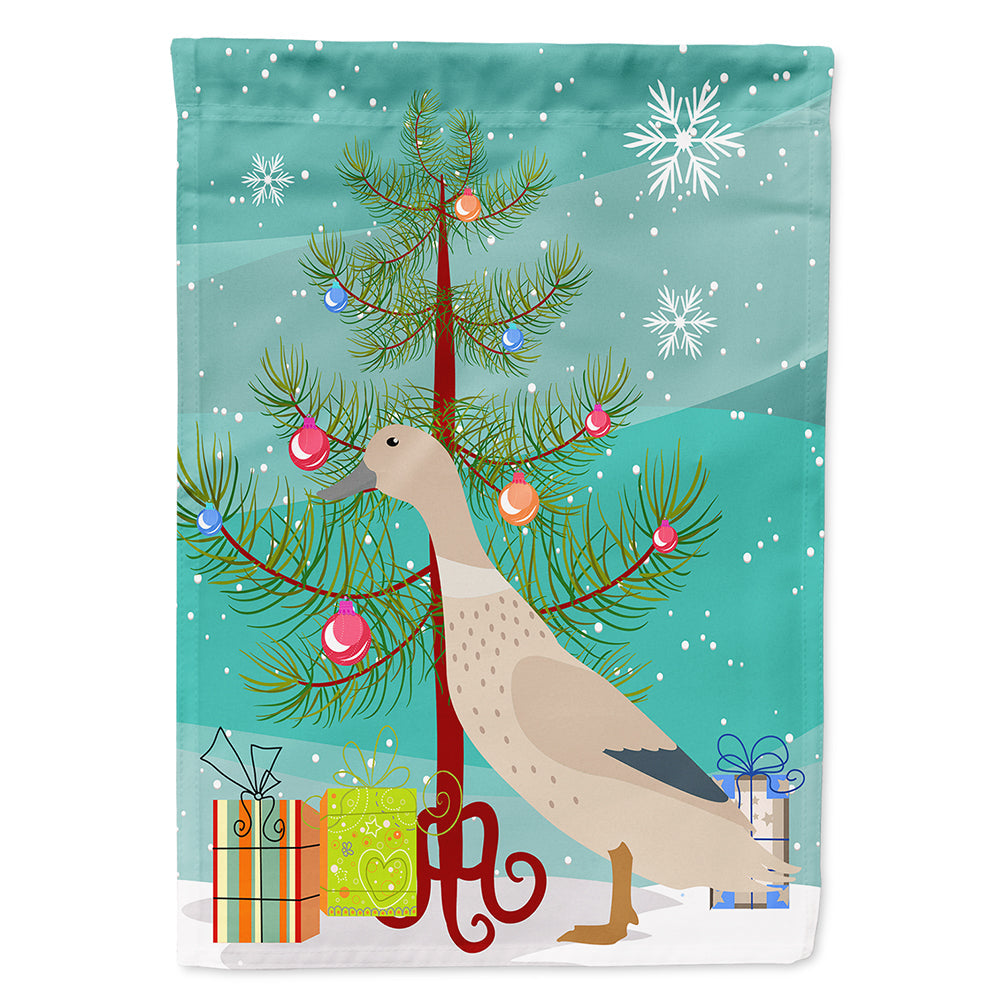 West Harlequin Duck Christmas House Flag 28x40 Porch Sleeve Pole Decorative Outside Yard Banner Artwork Wall Hanging, Polyester