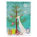 Bali Duck Christmas House Flag 28x40 Porch Sleeve Pole Decorative Outside Yard Banner Artwork Wall Hanging, Polyester
