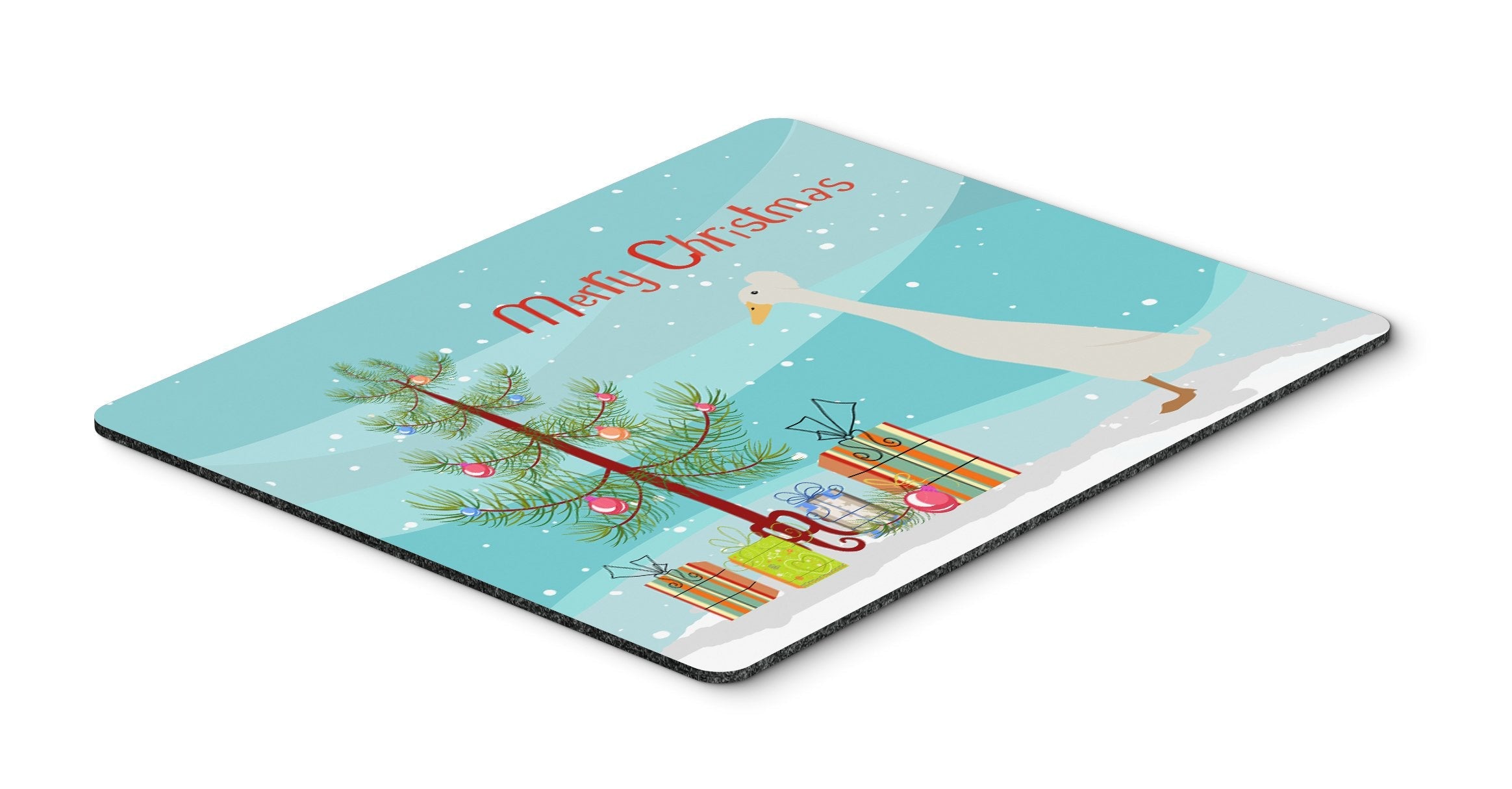 Bali Duck Christmas Mouse Pad, Heat Resistant Trivet Hot Pad , Non Slip Rubber Desk Mat, Kitchen Counter Protector, Home Office Decor Gift