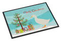 American Pekin Duck Christmas Doormat Indoor Outdoor 24H X 36W Front Door Mat Rugs for Entryway, Non Slip Washable Low Pile,