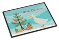 American Pekin Duck Christmas Doormat Indoor Outdoor 18H X 27W Front Door Mat Rugs for Entryway, Non Slip Washable