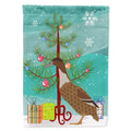 Dutch Hook Bill Duck Christmas House Flag 28x40 Porch Sleeve Pole Decorative Outside Yard Banner Artwork Wall Hanging, Polyester