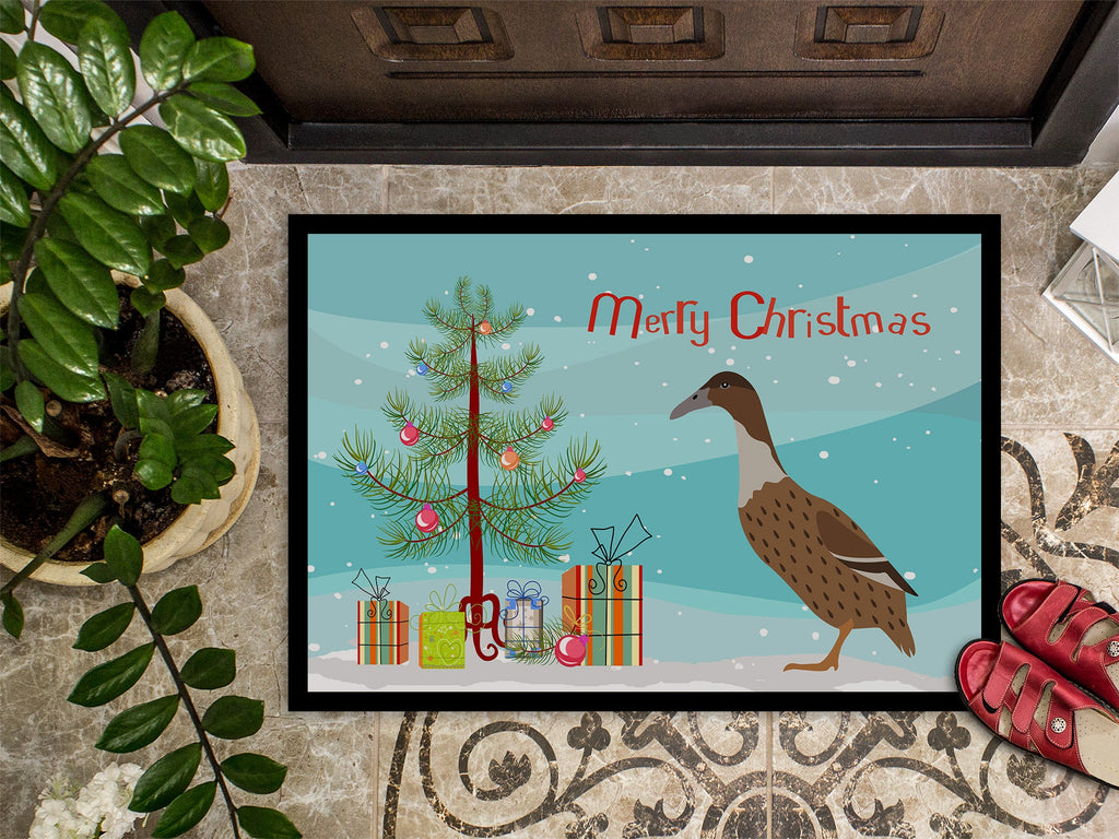 Dutch Hook Bill Duck Christmas Doormat Indoor Outdoor 24H X 36W Front Door Mat Rugs for Entryway, Non Slip Washable Low Pile,