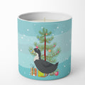 Blue Swedish Duck Christmas Decorative Soy Candle Nature Soy Wax Essential Oil Home Decor Ideal for Bedroom Kitchen Bath Office Gift, 10 oz