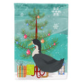Blue Swedish Duck Christmas House Flag 28x40 Porch Sleeve Pole Decorative Outside Yard Banner Artwork Wall Hanging, Polyester