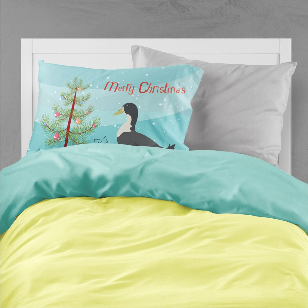 Blue Swedish Duck Christmas Standard Pillowcase Lightweight Super Soft Easy Care Decorative Artwork Pillowcase, Standard