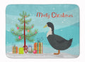 Blue Swedish Duck Christmas Memory Foam Kitchen Mat Machine Washable Anti-Fatigue Cushion Comfort Bath or Kitchen Rug