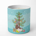 Saxony Sachsenente Duck Christmas Decorative Soy Candle Nature Soy Wax Essential Oil Home Decor Ideal for Bedroom Kitchen Bath Office Gift, 10 oz