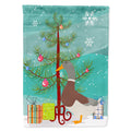 Saxony Sachsenente Duck Christmas House Flag 28x40 Porch Sleeve Pole Decorative Outside Yard Banner Artwork Wall Hanging, Polyester