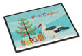 Muscovy Duck Christmas Doormat Indoor Outdoor 24H X 36W Front Door Mat Rugs for Entryway, Non Slip Washable Low Pile,