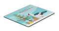 Muscovy Duck Christmas Mouse Pad, Heat Resistant Trivet Hot Pad , Non Slip Rubber Desk Mat, Kitchen Counter Protector, Home Office Decor Gift