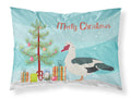 Muscovy Duck Christmas Standard Pillowcase Lightweight Super Soft Easy Care Decorative Artwork Pillowcase, Standard
