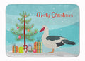 Muscovy Duck Christmas Memory Foam Kitchen Mat Machine Washable Anti-Fatigue Cushion Comfort Bath or Kitchen Rug